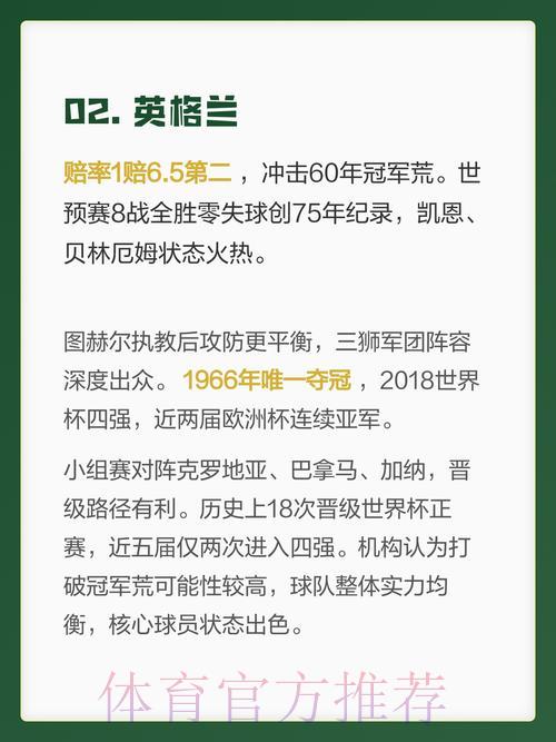2026世界杯夺冠热门球队深度解析与冠军预测 2026世界杯夺冠热门球队深度解析与冠军预测