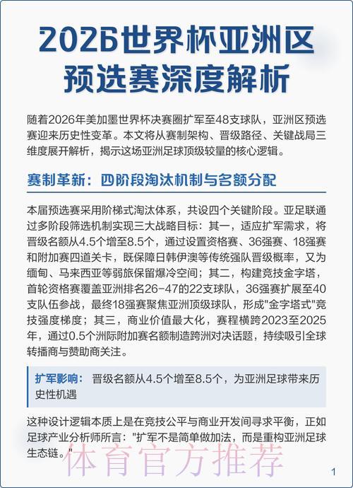 2026年世界杯赛事直播数据深度解析 2026年世界杯赛事直播数据深度解析